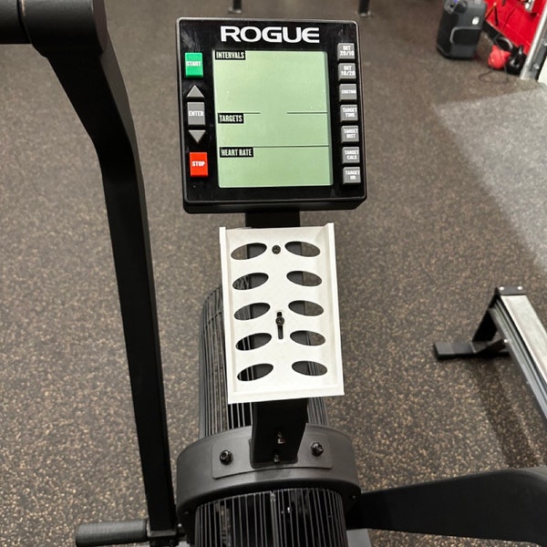 Rogue Echo Fahrrad Handyhalter Schwarz oder Weiß Schneller Versand Air Assault Bike Extended Version Crossfit Zubehör