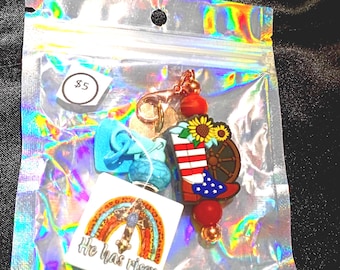 Accessory Stickers, Chains and Straw Charms