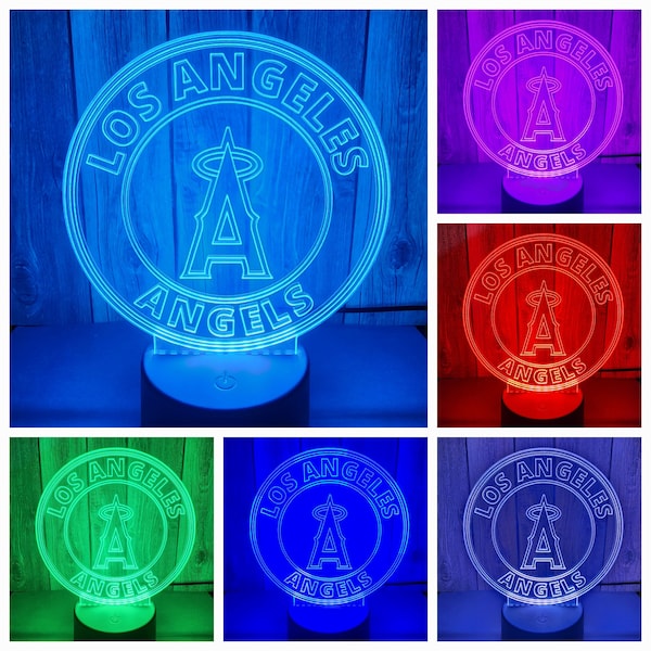 Los Angeles Angels 3d Lamp