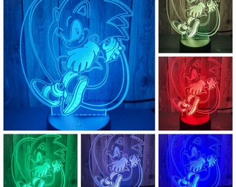 Sonic 3d Lamp