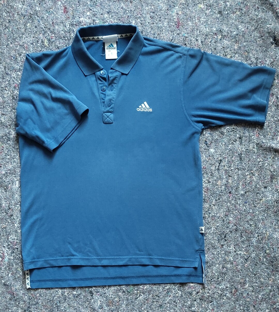 Винтажное поло Adidas - Etsy