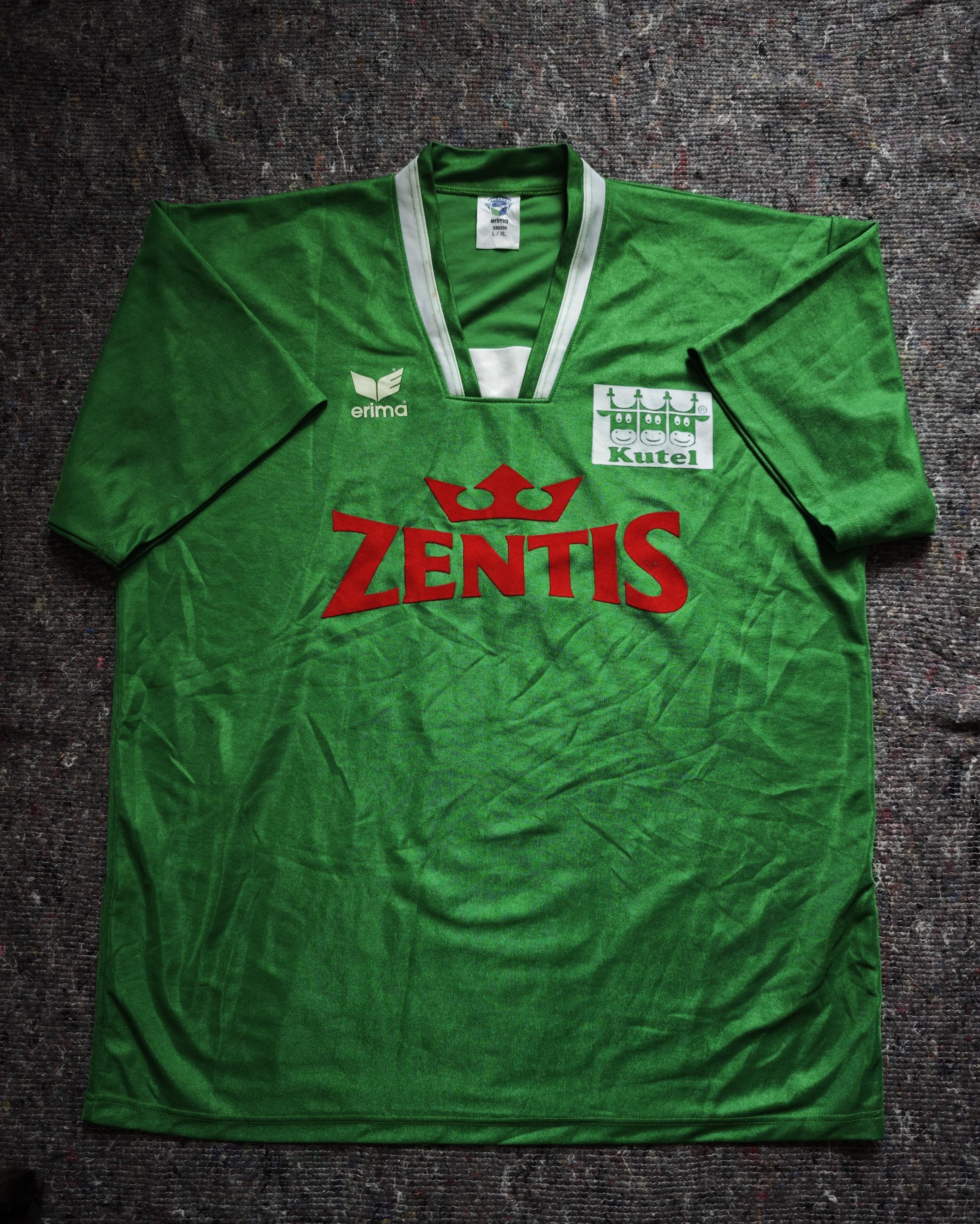 Maillot De Foot Vintage Erima Multicolore - Homme Taille L/XL - Parfait état