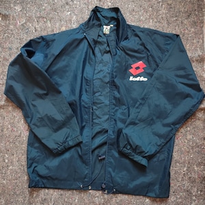 Vintage Lotto soccer windjacket