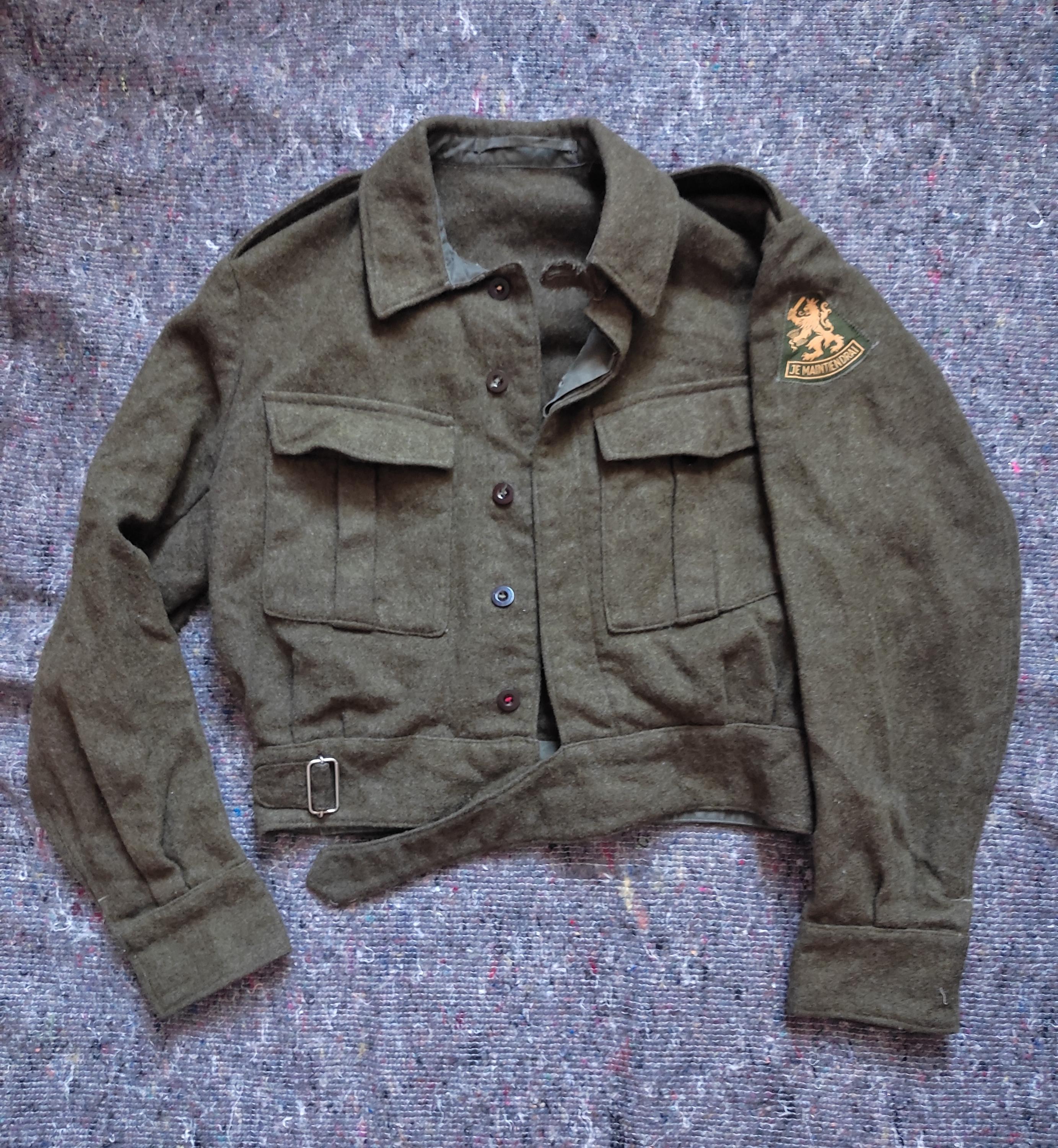 Vintage DUTCH ARMY Military Jacket オランダ軍 Vintage KL Dutch Green Military Jacket - Sz 39 – Put This On
