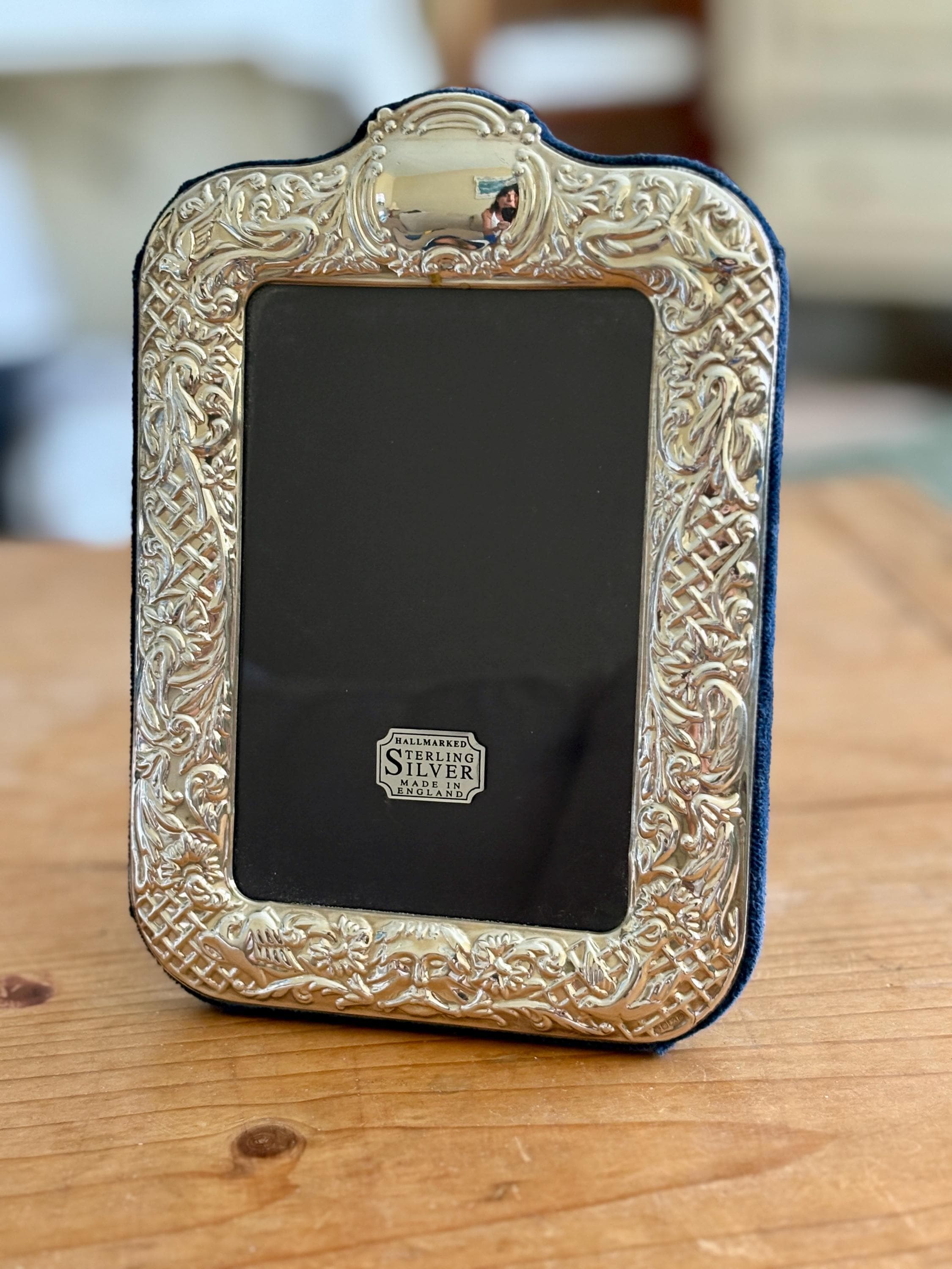 スターリングシルバー 3x5 フォトフレーム -Carrs - Etsy 日本