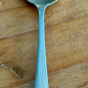 Antique Silver Plate Salt/Condiment Spoon
