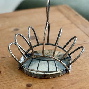 Tostadora vintage plateada