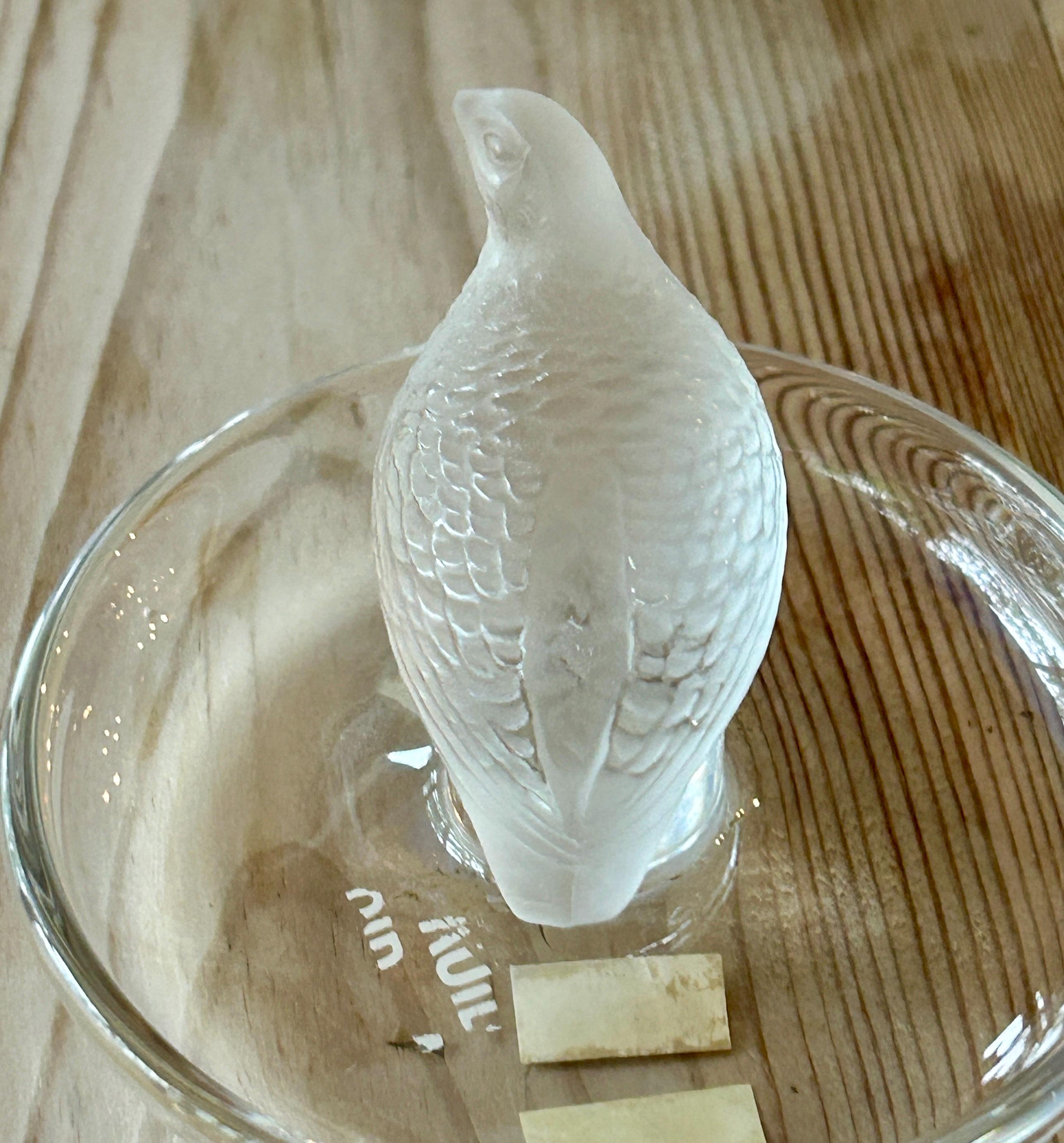 Lalique “perdrix-partridge” Crystal Pin/ Ring Dish - Etsy