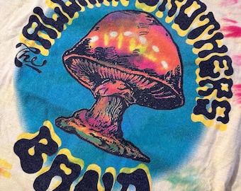 Vintage Allman Brothers Tie Dye Graphic T-shirt - Etsy