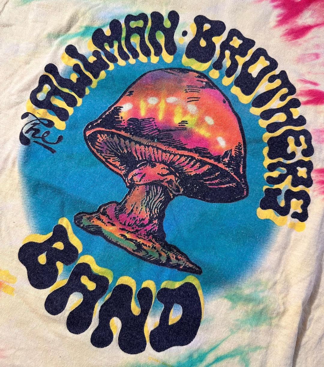 allman brothers tie dye shirt