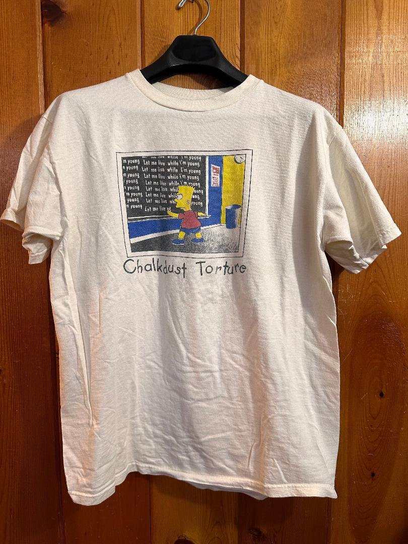 Vintage Phish Chalkdust Torture Bart Simpson Graphic T-shirt - Etsy