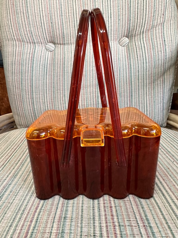 Theresa Bag Co Lucite Purse