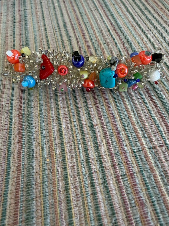 Multi Color Beaded Bracelet - image 4