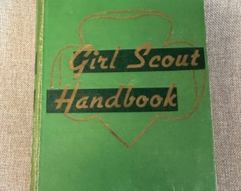 Vintage Girl Scout Handbook