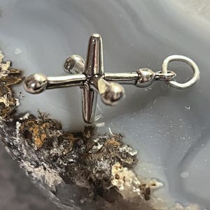 Sterling Jack Charm, Sterling Toy Jack Charm, Jax charm, game of Jacks, Silver Jack Pendant, Charm for necklace