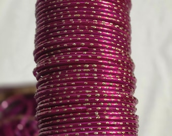 Shimmering Glass Bangles for Every Occasion