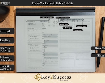 Key2Success 2026 reMarkable Digital Planner - Business Version