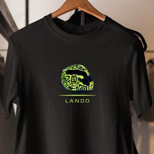 Lando F1 Helmet T-Shirt, Race Car Gift, Racing Enthusiast Tee, Motorsport T-Shirt, Gift For F1 Fan, Unisex Graphic T-Shirt, Team McLaren Tee