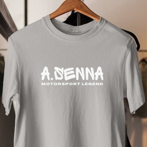 Ayrton Senna T-Shirt, Race Car Gift, Grand Prix T-Shirt, Motorsport T-Shirt, Unisex F1 Shirt, Formula 1 Vintage Tee, Unisex Racing T-Shirts