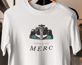Merc F1 T-Shirt, Formula One Fans Shirt, Formula 1 Car Gift, Grand Prix Graphic Tee, F1 Driver TShirt, Men Women Unisex, F1 Fan Apparel