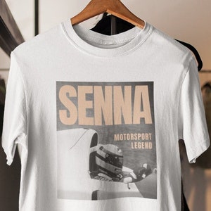 Ayrton Senna T-Shirt, Race Car Gift, Grand Prix Tee Racing Enthusiast, Motorsport Shirt, F1 Fan Gift, Car Graphic TShirt, Formula 1 Race Day