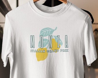 Camiseta Monza GP, regalo de coche de carreras, camiseta de Gran Premio, entusiasta de las carreras, camiseta de deportes de motor, regalo para fanático de la F1, camiseta gráfica unisex, Monte Carlo