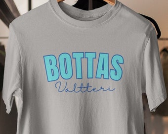 Valtteri Bottas T-Shirt, Rennwagen Geschenk, GrandPrix Shirt, Rennsport Enthusiast, Motorsport Shirt, F1 Fan Geschenk, Auto Grafik T-Shirt, F1 Renntag