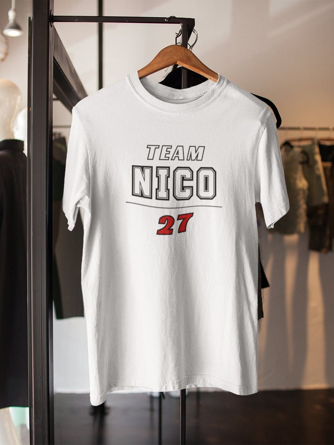 Nico Hulkenberg T-Shirt, Race Car Gift, Grand Prix Shirt, Racing Enthusiast, Motorsport Shirt, F1 Fan Gift, Car Graphic T-Shirt, Formula One