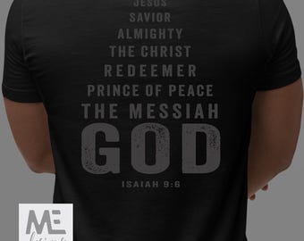 Jahweh namen shirt, christelijk shirt cadeau, Jezus is God, Jahweh God shirt, Jahweh Jezus Christus, Jezus God naam shirt, christelijk cadeau man vrouw
