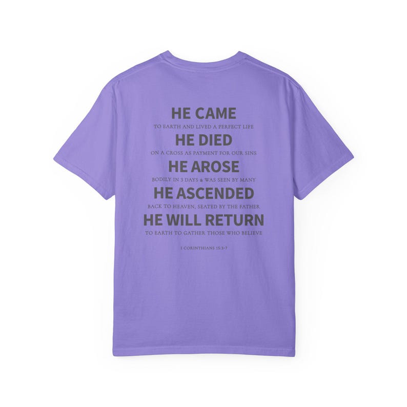 Gospel Tshirt Jesus, Gospel Jesus tshirt, Christian shirt gift, Share Jesus tshirt, Jesus Saves shirt, Evangelizing tee, Jesus Premium shirt image 5