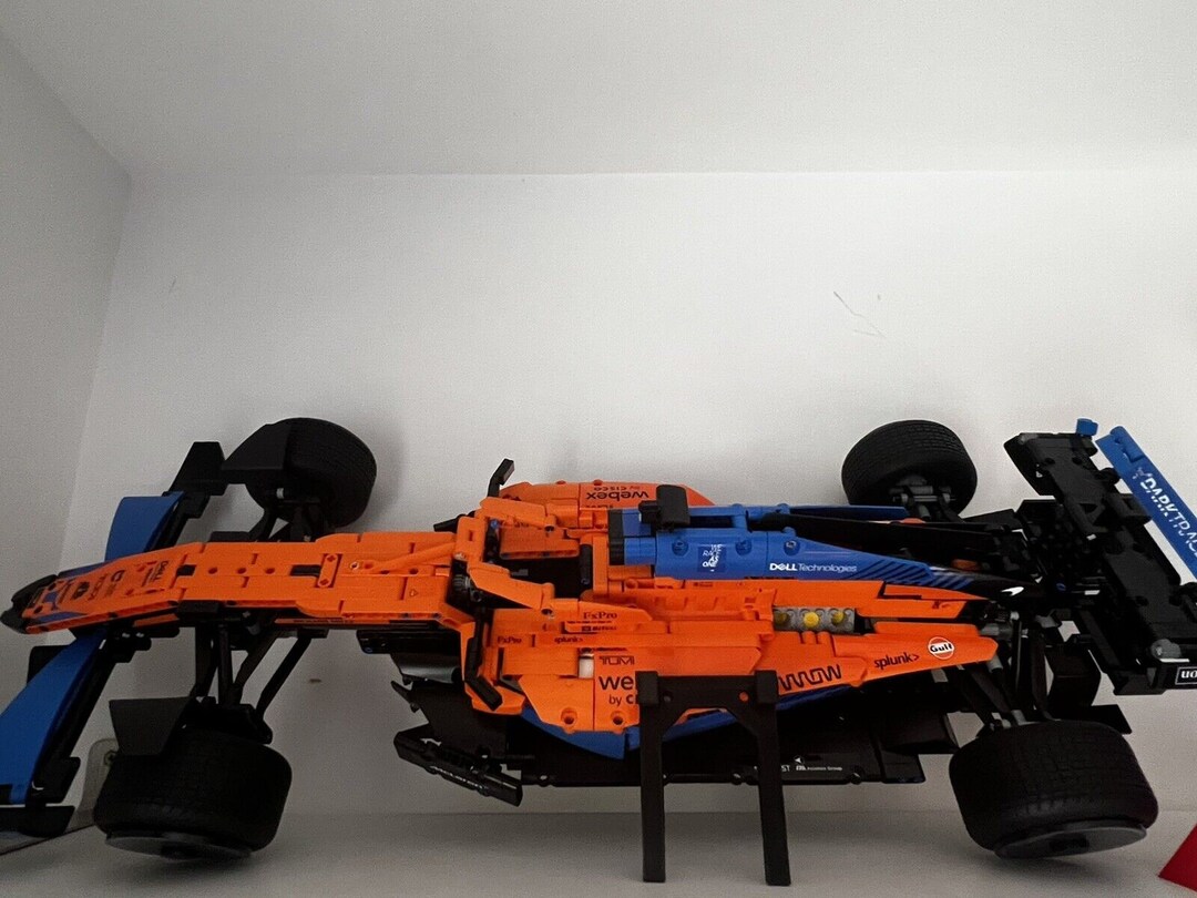 Lego Technic Mclaren F1 Car Wall Mount Display Your - Etsy
