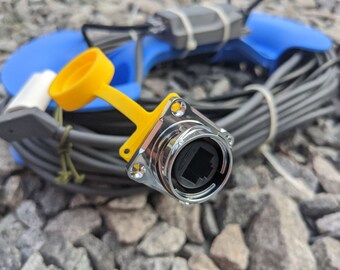 Starlink 450-1000FT cables with a waterproof couple on your boat or yacht / camper