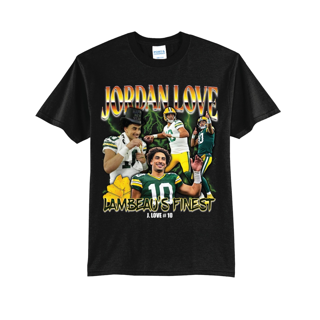 Jordan Love Vintage 90's Shirt - Etsy