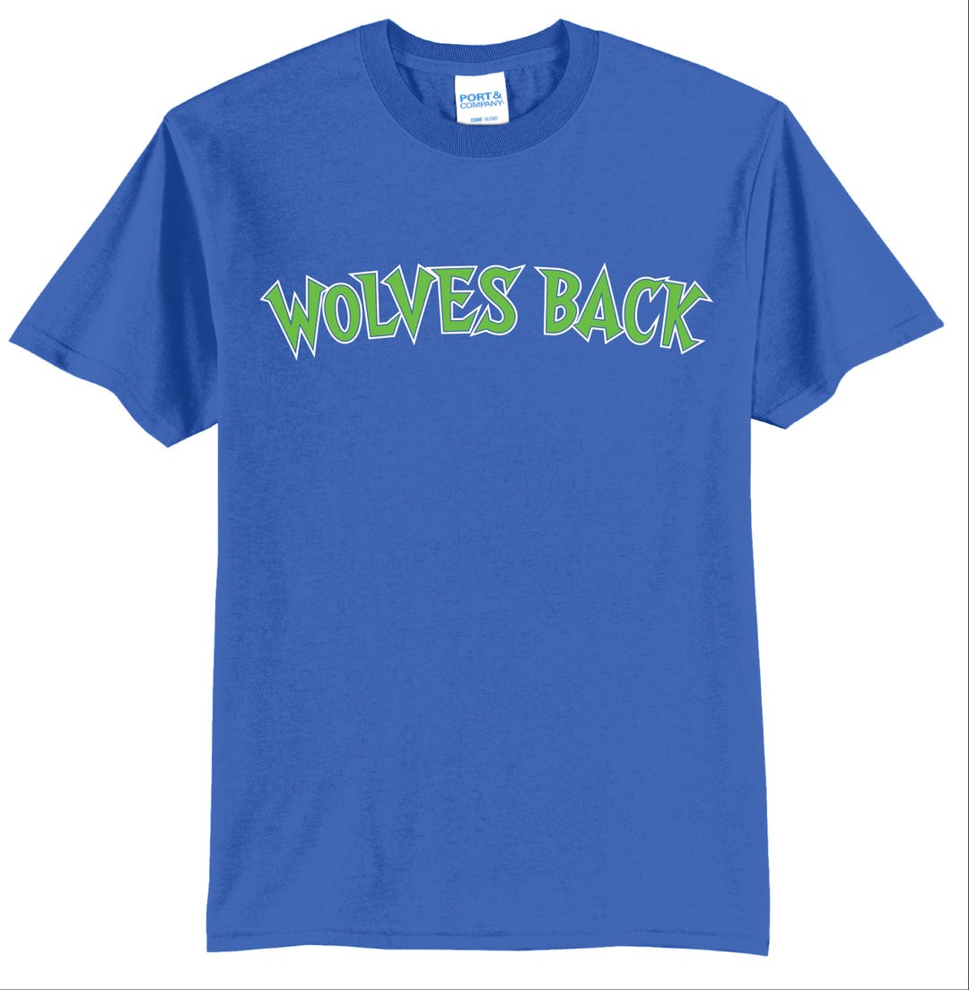 Wolves Back Merchandise Wolves Back Shirt - Etsy