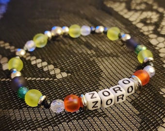 Roronoa Zoro beaded bracelet