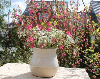 Blumenvase, Steinzeugvase, Keramikvase