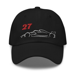 Nico Hulkenberg Formula 1 Hat, Embroidered Cotton Dad Hat