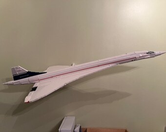 Lego Concorde Wall Mount (10318)