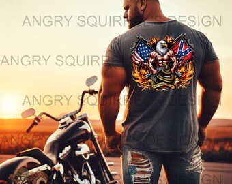 Patriotic Eagle PNG/JPG only Digital Download Read Description!!!