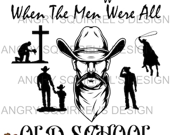 I come from a different time when the men were all old school PNG/JPG/SVG only Digital Download Read Description!!!