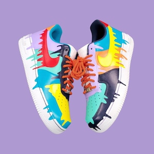 Custom “Jalen Drip” Air Force 1 Shoes