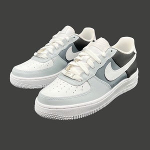 Custom “Fade to Black” Air Force 1 Shoes