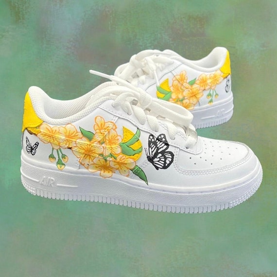 air force 1 yellow flower