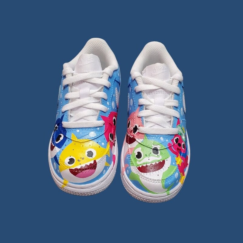 Custom Baby Shark Shoes - Etsy