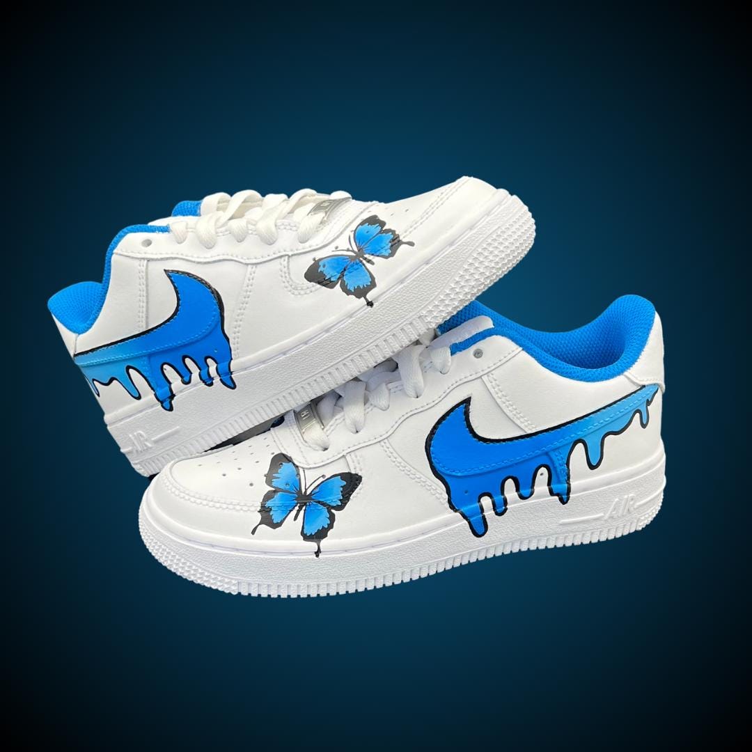 Buy Custom “butterfly Drip” Air Force Shoes Online in India
