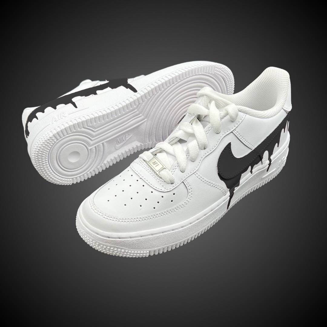 Custom “drip” Air Force Shoes