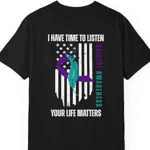 Comfort Colors Suicide Prevention Shirt, Suicide Awareness Tee, Suicide Prevention Tee, Suicide Awareness Hoodie, Your Story Isn&#39;t Over