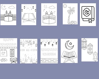10 Printable Ramadan Coloring Pages for Kids