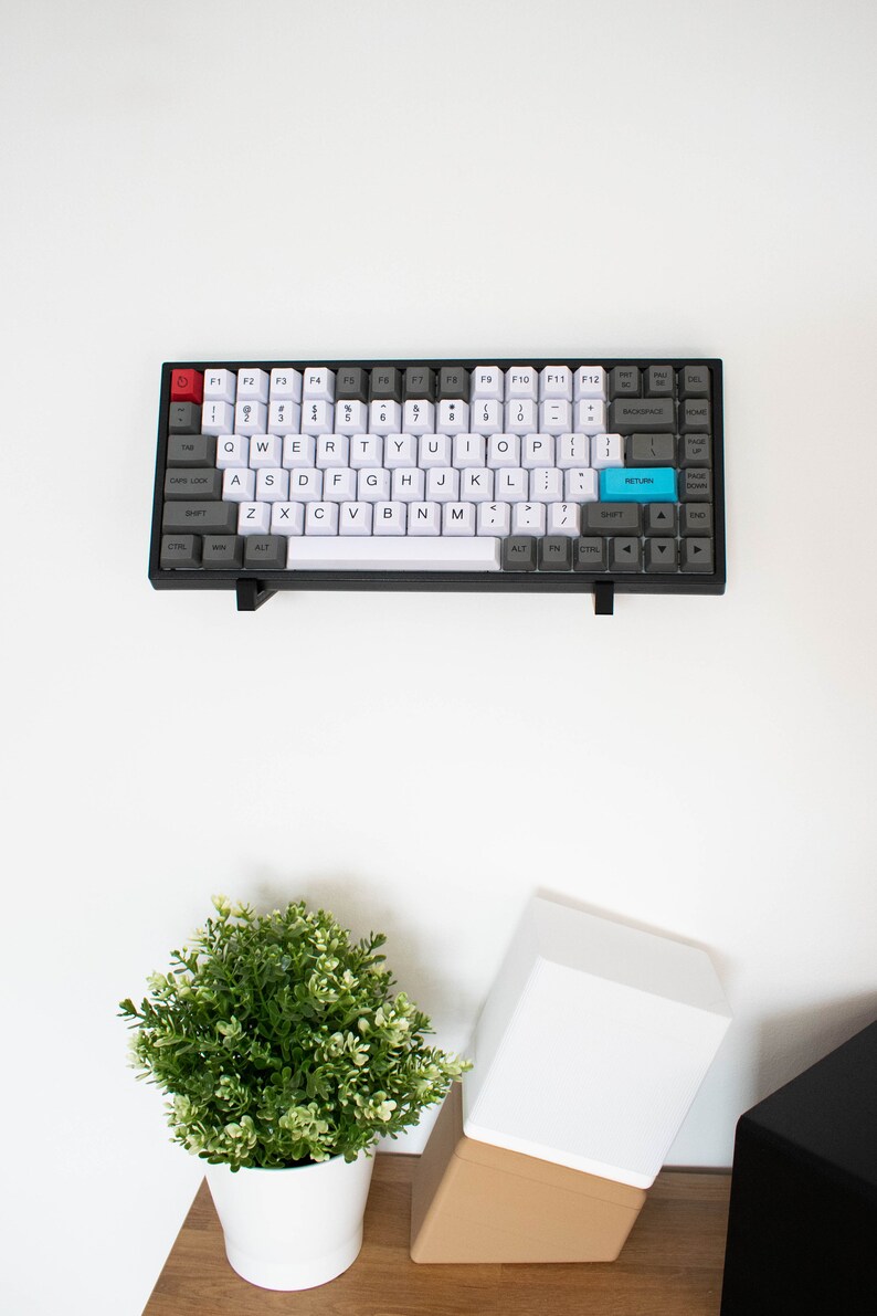 Mechanical Keyboard Wall Mount Display Holder Hook Keyboard Stand Pair