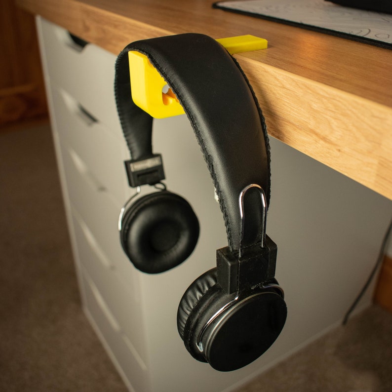 Headphone Holder Clamp Stand for Desk With Large Screw and Etsy